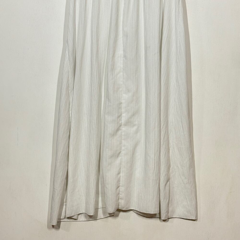 SHEIN Duster Maxi Dress Womens Size XXL White Floral Embroidered Boho Cover Up - Picture 8 of 12